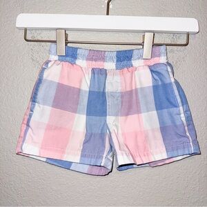 The Beaufort Bonnet Company Boys Sheffield Plaid Shorts Boys 4T Pastel Preppy